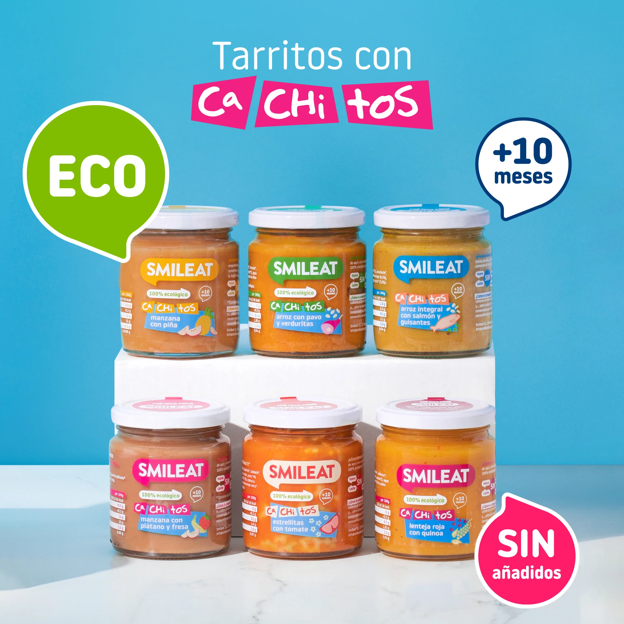 Tarrito de CA-CHI-TOS de lenteja roja con quinoa - Image 3