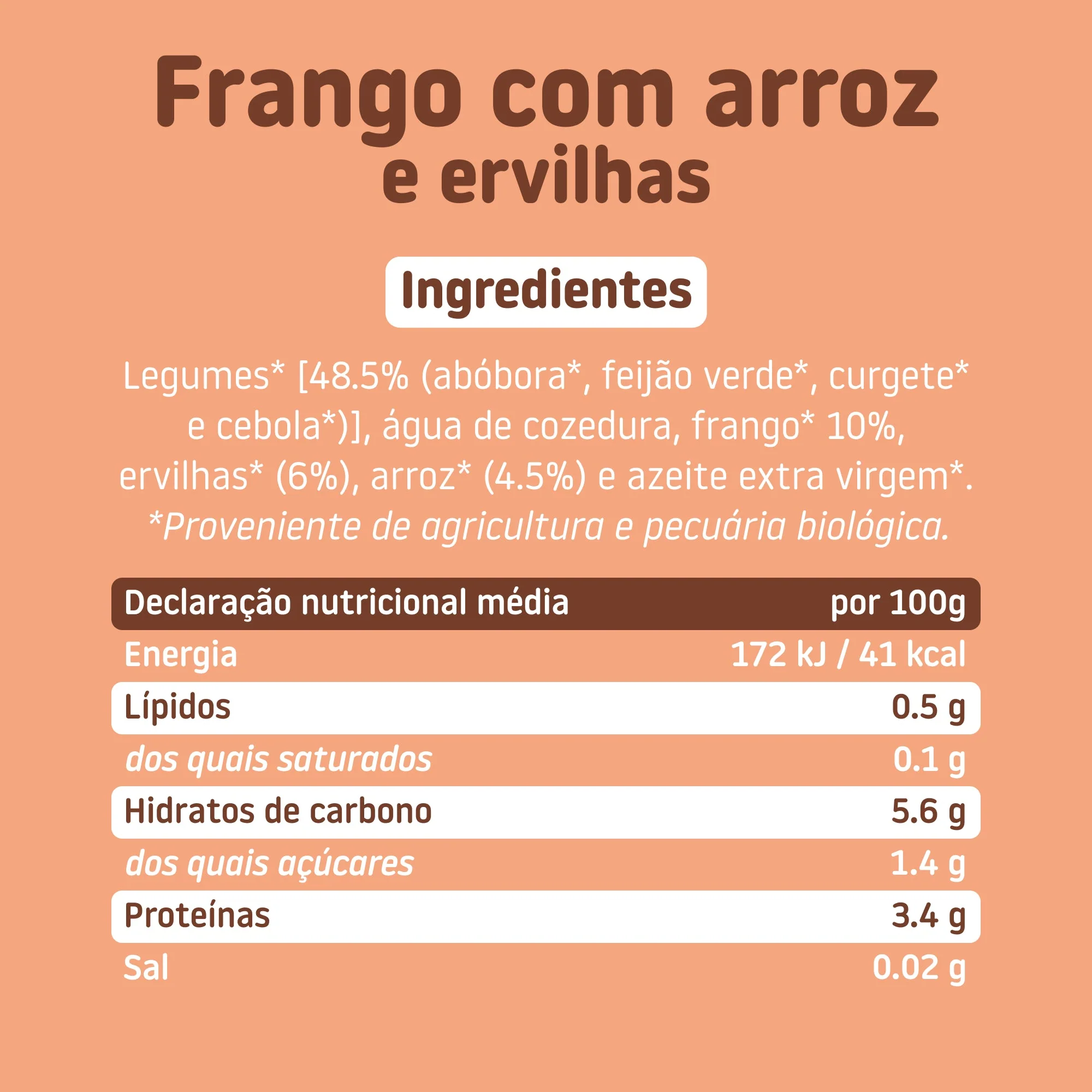 Boião de frango com arroz e ervilhas - Image 5