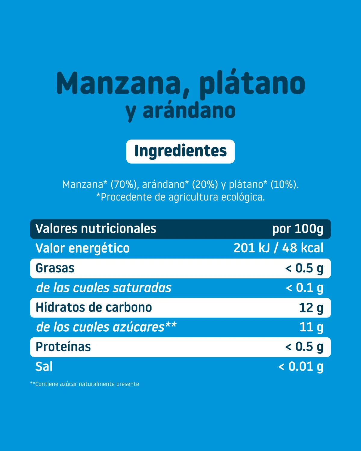 Tarrito de arándanos, plátano y manzana - Image 6