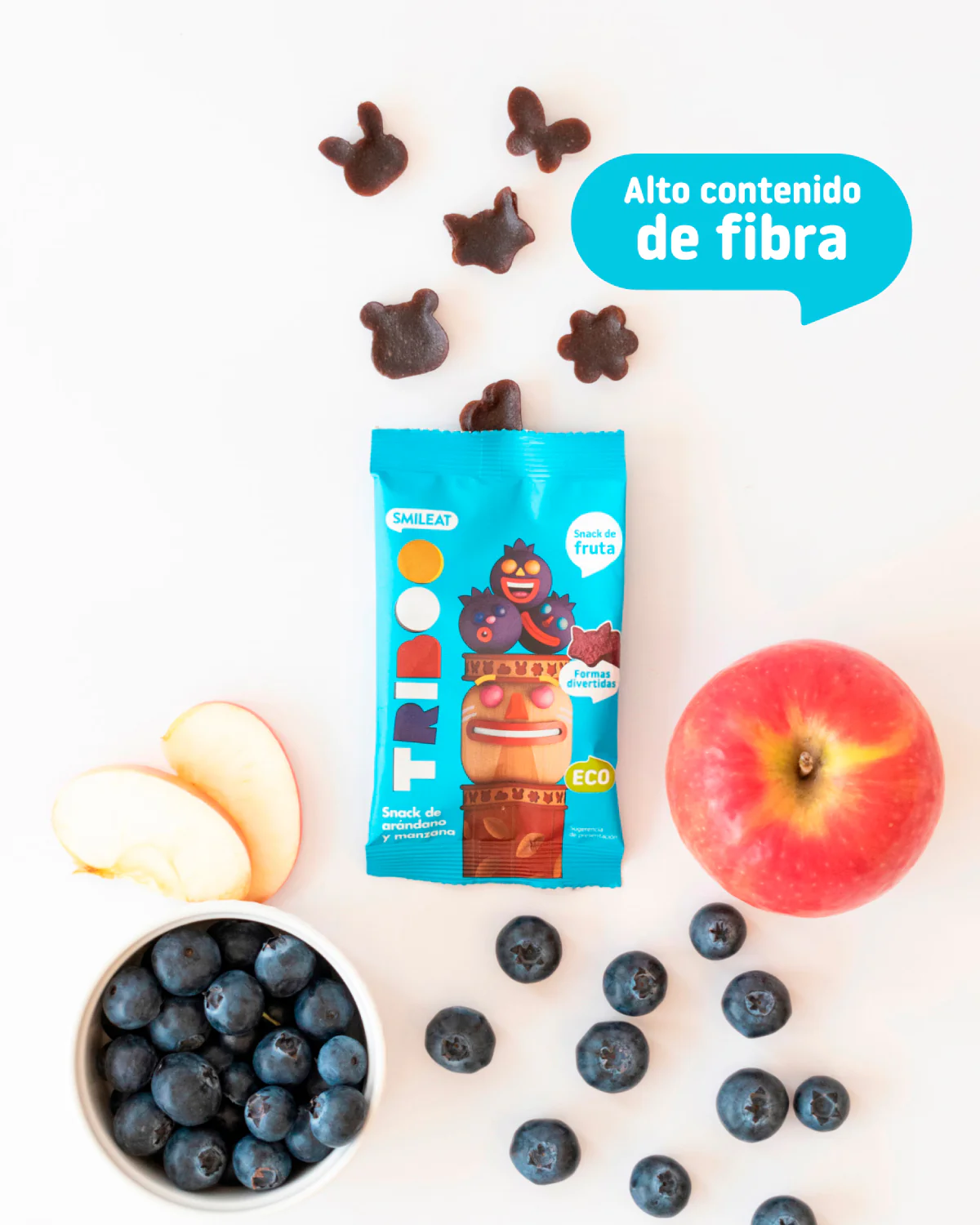 Snack TRIBOO de arándanos y manzana - Image 4