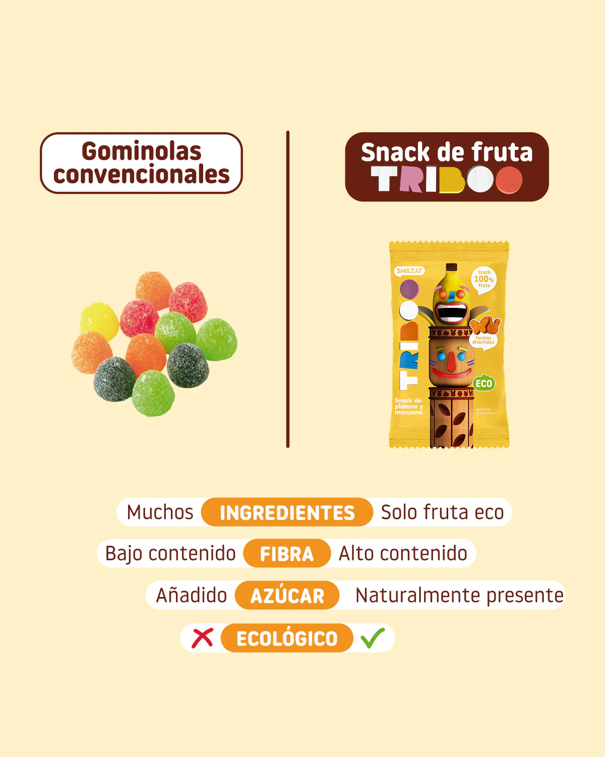 Snack TRIBOO de plátano y manzana - Image 7