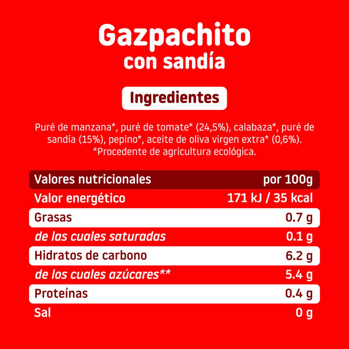 Tarrito de Gazpachito con sandía - Image 6