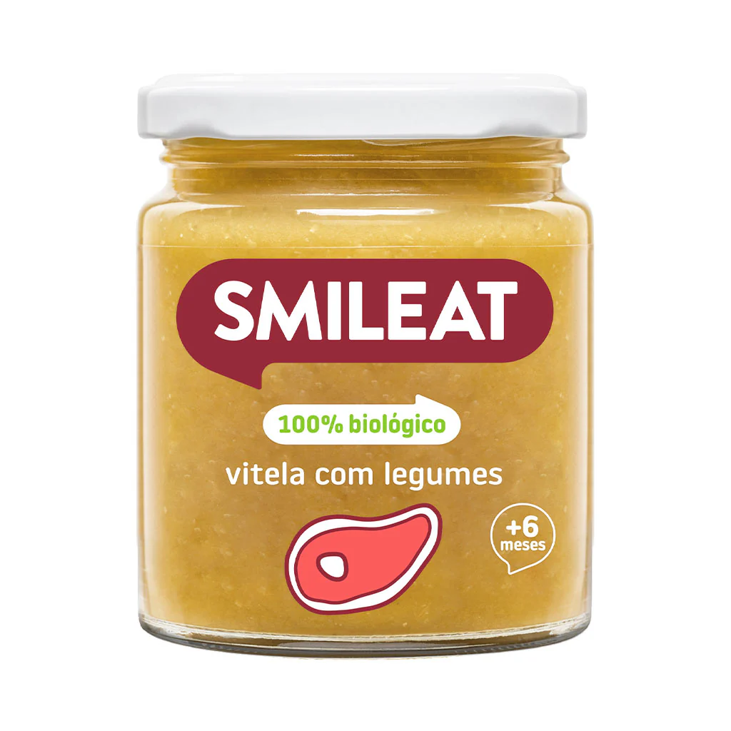 Boião de vitela com legumes